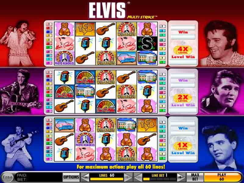 Elvis slot machines for sale