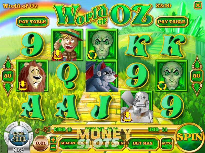 Play World of Oz Slot