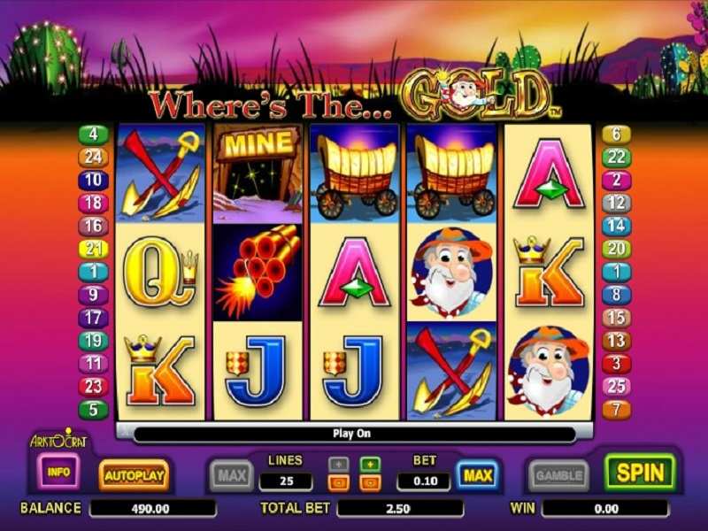 Play wheres the gold slot machine online free